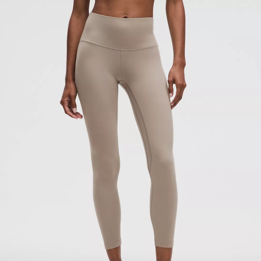 EUC Lululemon Size 2 Align High Rise 25" Warm Ash Gray Pants!
